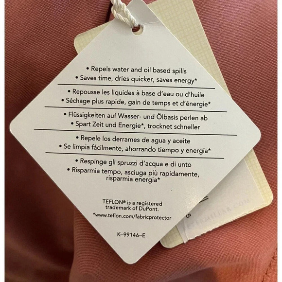 NWT Peter Millar Jacket Teflon Full Zip Coral Salmon Size XXL New - Picture 5 of 5